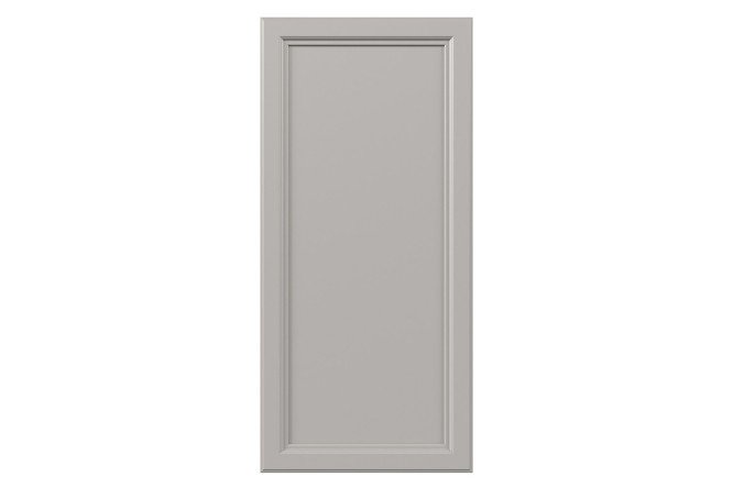 Gloria cabinet front 44.6x95.6 cm, gray silk color