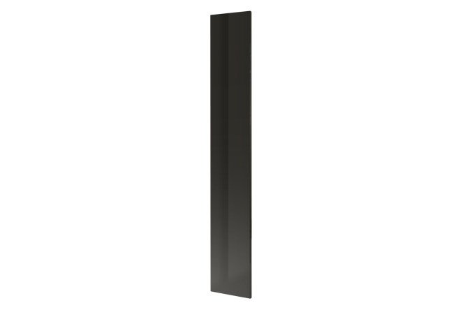 Hinged door Oscar Amika 37.2 cm black graphite gloss
