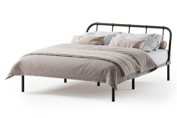 Mira Bed black 140x200 cm