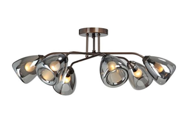 Chandelier VITALUCE V4955 18 sq.m., 75x28x75 cm, E14