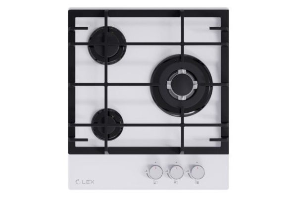 Gas hob GVG 435 WH, white 45 cm