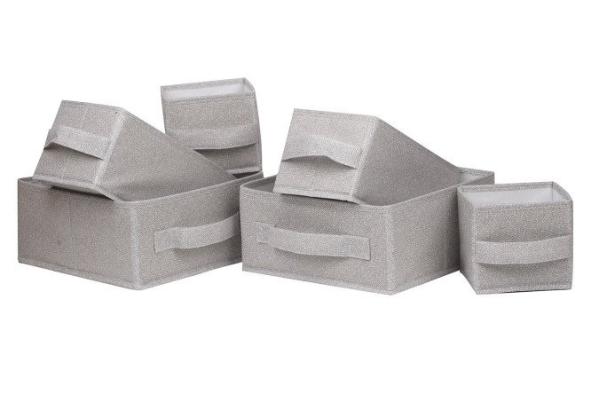 Set of MITTE Basic cases for storing things