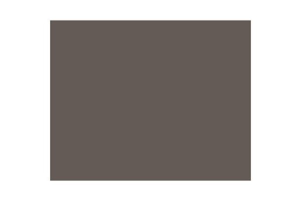 Demi front of high cabinet drawer 44.6x35.6 cm, matte taupe color