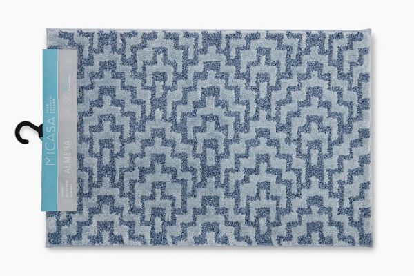 Bathroom rug MICASA Almera 60x90 cm, Polyester