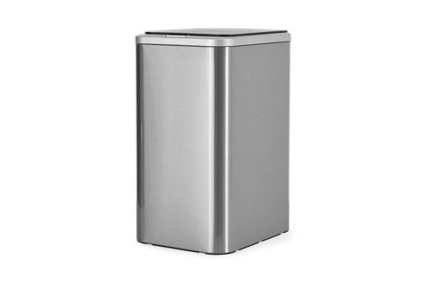 Waste bin with lid BERKRAFT Smart 21x38x26 cm, 9 l