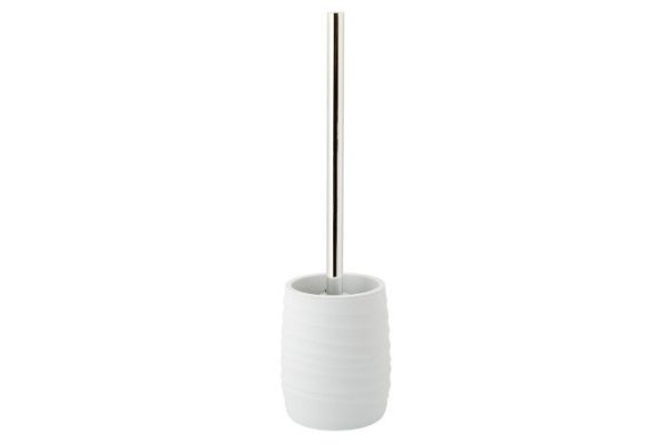 Toilet brush in Wave stand 10.7x39x10.7 cm, Plastic