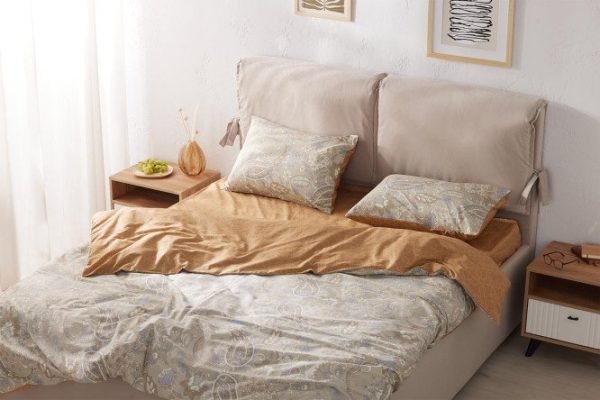 Bed linen set MICASA Remigia Satin 145x215 cm, 1.5 sleeping