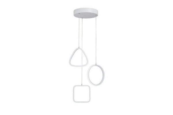Hanging lamp VITALUCE V30480-0/3S 8 sq.m., LED, 42 cm