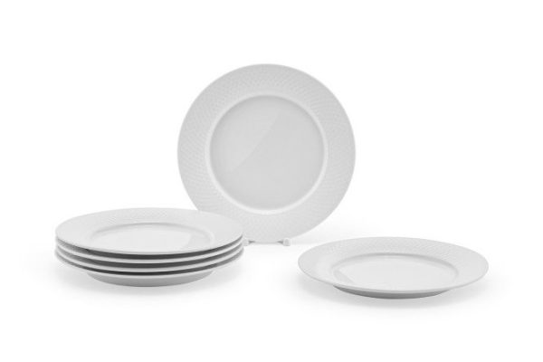 Set of dinner plates Wilmax ENGLAND Julia Vysotskaya Porcelain