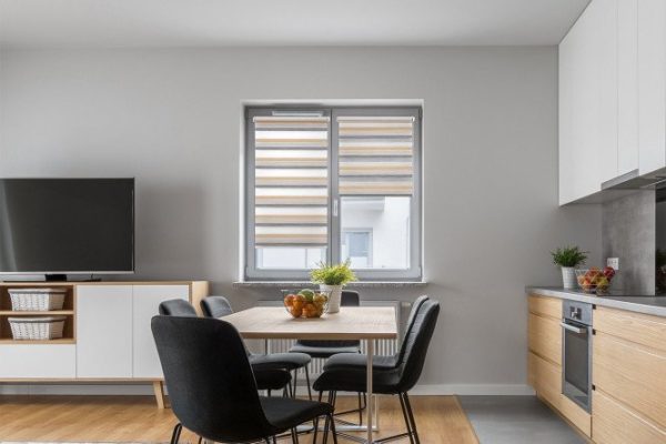 Roller blind MICASA Angelo color cream, 43x160 cm