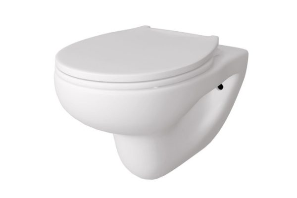 Wall-hung toilet Hanna Pro 35.5x36.5x53.2 cm