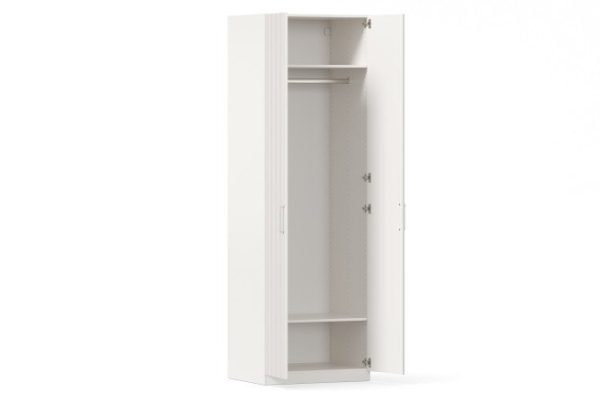 Wardrobe 2-door Oscar Sigma 75x236x59.6 cm, white