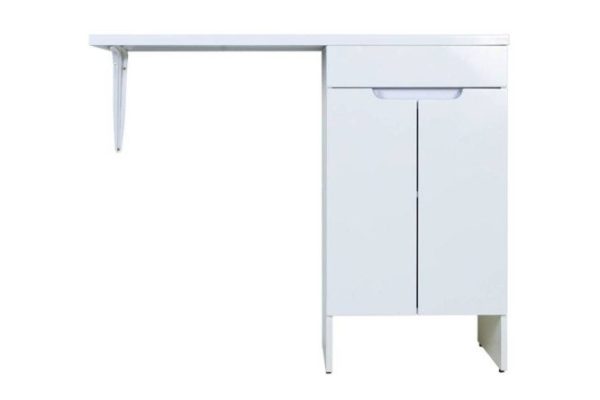 Floor stand ORANGE Sistema STD-110TUW+RAR 110 cm, frame color white, facade white