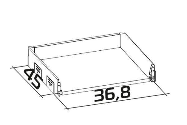 Drawer low B-BOX cabinet