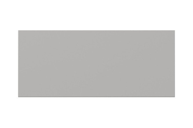 Decorative side wall for wall cabinets Sienna 33.7x36 cm, gray color