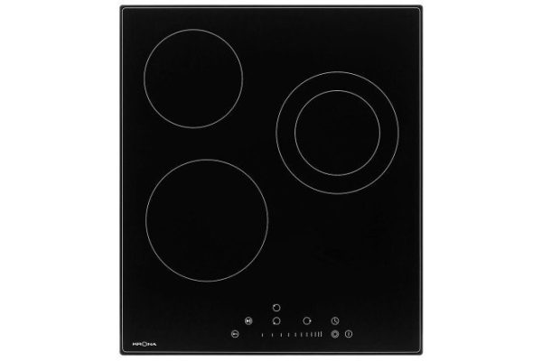 Electrical panel KRONAsteel Laurel 45 BL KREH01, black 45 cm