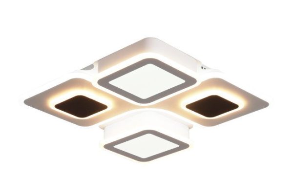 Chandelier SCHAFFNER Diente 23 sq.m., LED, 55 cm