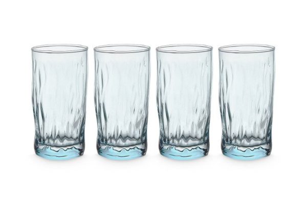 Set of glasses Hall Lollipops 415 ml, Glass, 4 pcs.