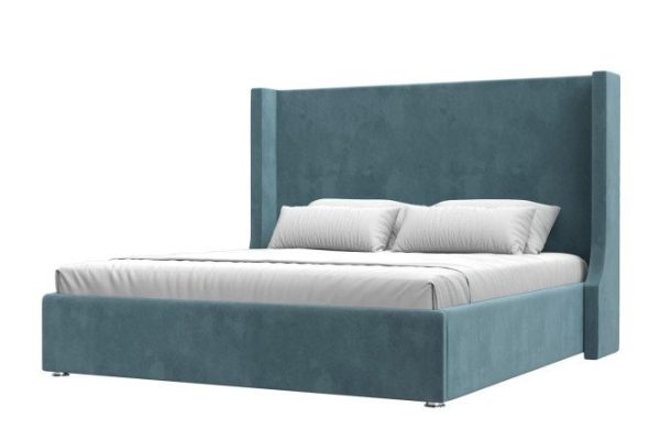 Bed with lifting mechanism Largo color turquoise