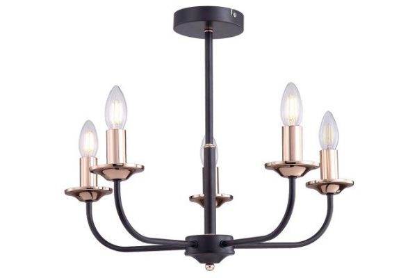 Ceiling lamp FREYA Modern New Series 18 sq.m., 52x43.5x52 cm, E14