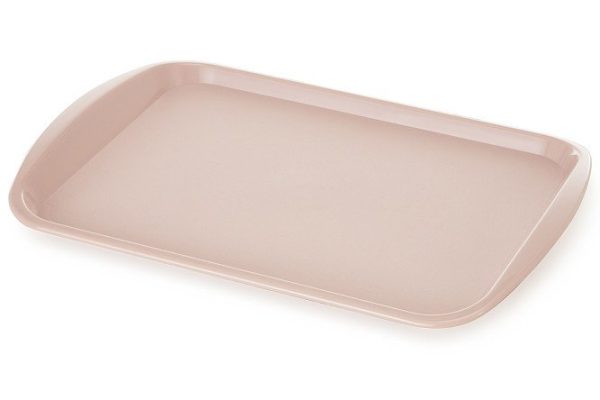 Tray with handles MITTE Latte 26x2.5x37 cm, Polypropylene