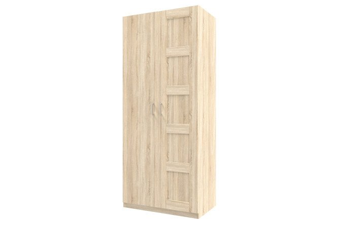 Wardrobe 2-door Oscar Bergen 100x236 cm oak Sonoma