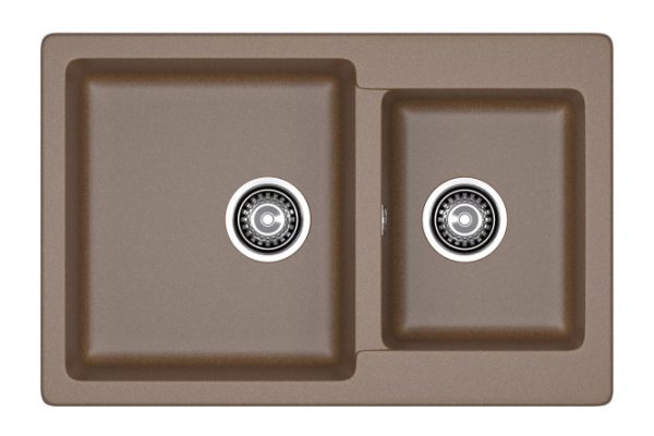 Inset sink GRANFEST Practik GF-P-780K 78x51x20 cm