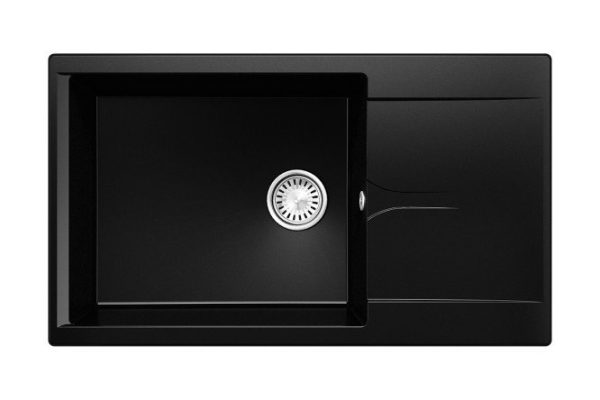 Built-in sink with drainer Gals-862 86.2x50x20 cm