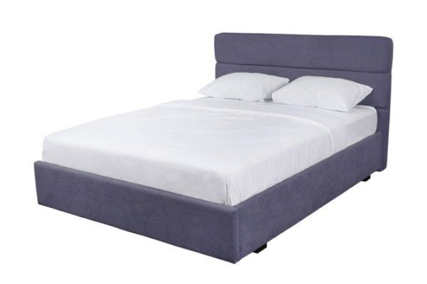 Bed with lifting mechanism Milton color purple 180x200 cm