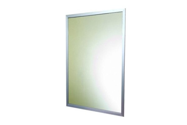 Mirror in frame Opera Silver 50x95 cm