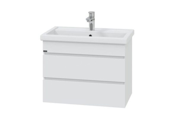 Hanging cabinet SANTA Mars 70 700294 2 drawers 70.5 cm, frame color white, facade white