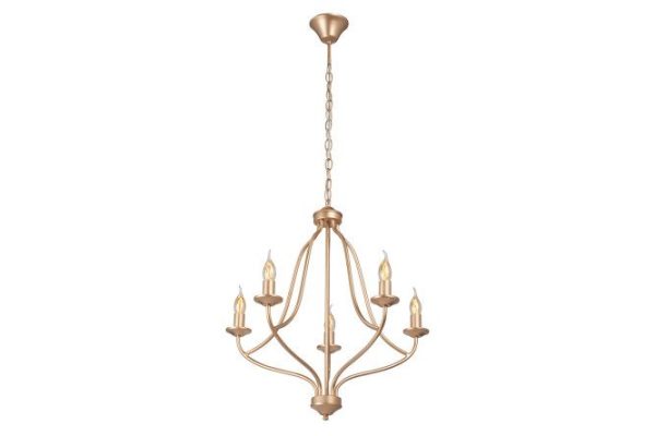 Chandelier VITALUCE V1862-8/5 15 sq.m., 60x94x60 cm, E14