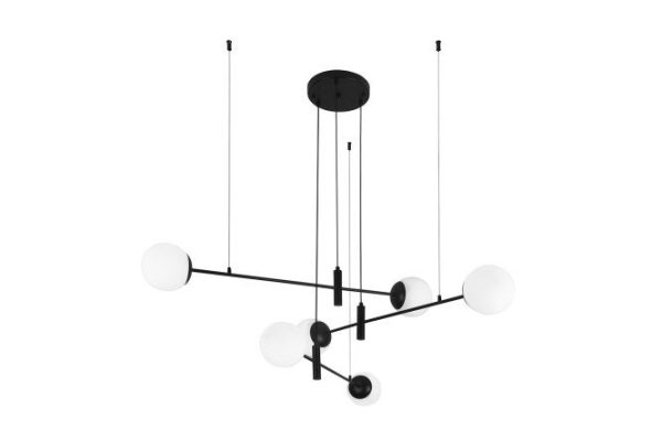 Hanging lamp EUROSVET Planet 12 sq.m., 117x80x117 cm, E27