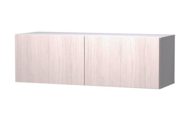 Cabinet with drawers Oscar Grevy 120x38 cm with closers, white/Cadena light