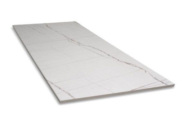 Tabletop AQUAL 12.00. 59.N 121 cm, white tunisian