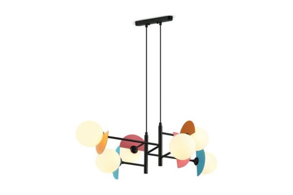 Hanging lamp FREYA Modern Sepia 12.5 sq.m., 85x70x85 cm, G9