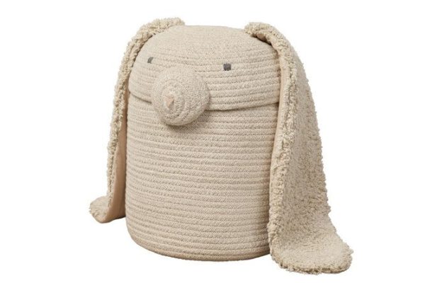 Basket with lid LORENA CANALS Bunny Rita 25x30x25 cm