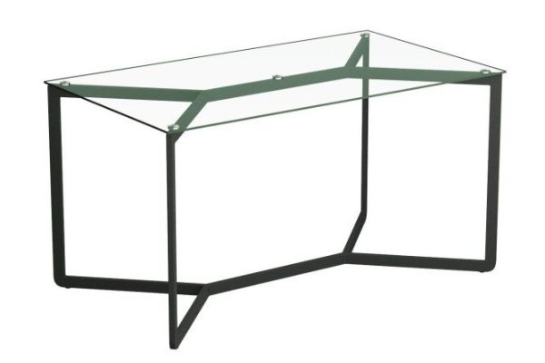 Beyso glass dining table 160x75x80 cm