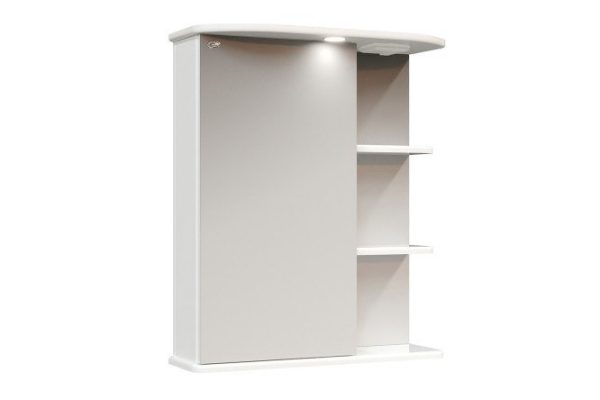 Mirror cabinet with lighting ONIKA Karina 60 206009, left 60x71.2x24.5 cm, Left