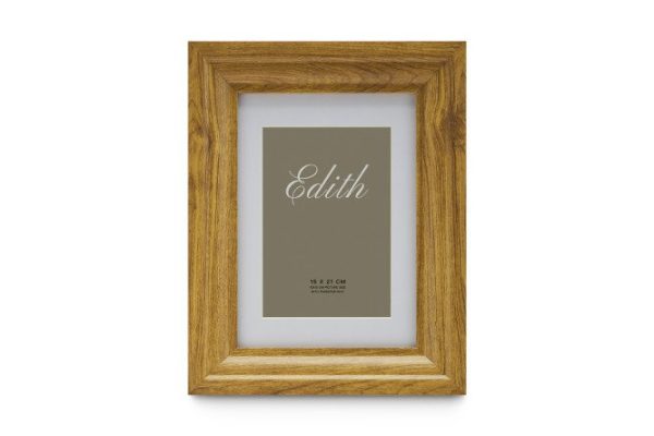 Photo frame with mat Edith 15x21 cm
