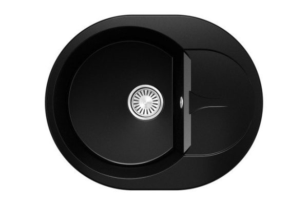 Inset sink with drainer Atol-620 62x50x20 cm