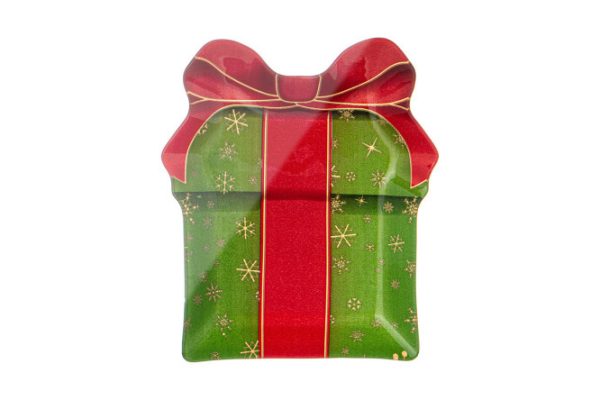 Serving dish Lefard Christmas tale Glass