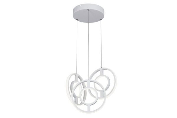 LED pendant lamp VITALUCE V4672-0/3S 22 sq.m., LED, 30 cm