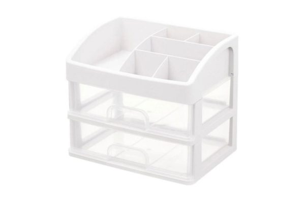 Organizer 2 levels 608478 608478 for storing cosmetics, stationery, small items 23.5x20x17 cm