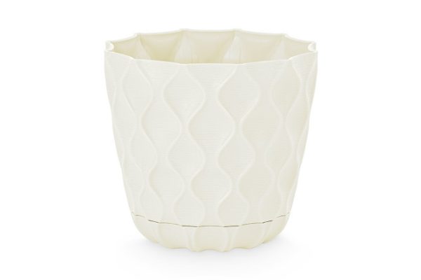 Flower pot Wave 11.5x10.4 cm, 0.65 l
