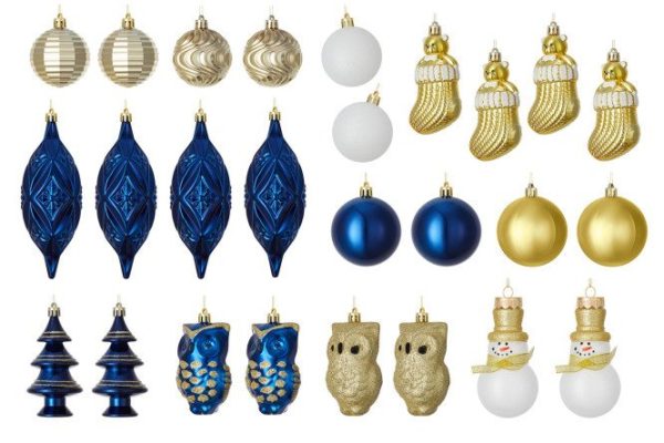 Set of Christmas tree decorations Hall HTP240313-01 26 pcs.