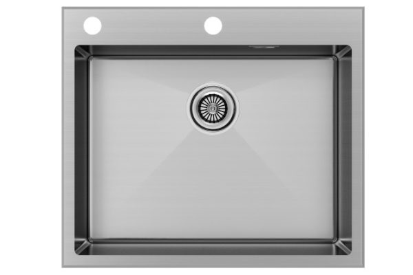 Inset sink PAULMARK Kroner-Edge 59 PM775951-BS 59x51x20 cm