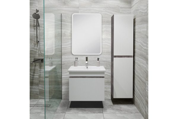 Bathroom furniture RUNO Modena, 65 iron stone