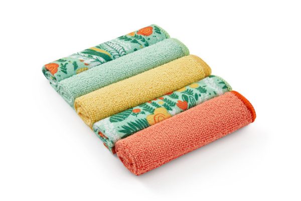 Set of universal Nature rags 5 pcs.