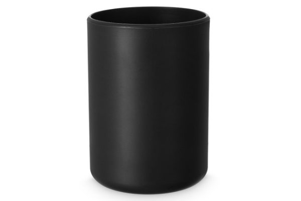 Glass for toothbrushes Flux 7.5x11x7.5 cm, Plastic